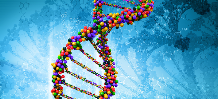 multi colored DNA